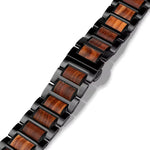 Luxury Rosewood Metal Bracelet for Samsung Galaxy Watch Ultra and Samsung Galaxy Watch Ultra (2025)