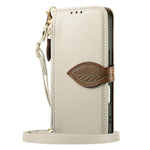 Leather Zipper Phone Case for OPPO Find X9 / X9 Pro (Long Strap)