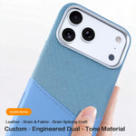 Slim Leather Card Holder Case with Raised Camera Lens Cover for iPhone 18 Series