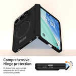 Foldable Screen and Hinge Protection Case with MagSafe Ring for iPhone Duo
