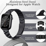 Ultra-Thin Stainless Steel Bracelet for Apple Watch