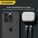 Essager USB Type-C to Lightning Data & Fast Charging Cable
