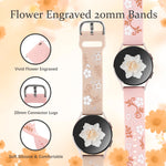 Comfortable Engraved Silicone Sport Strap for Samsung Galaxy Watch 7