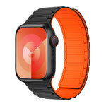 Silicone Replacement Strap with Magnetic Closure for Apple Watch