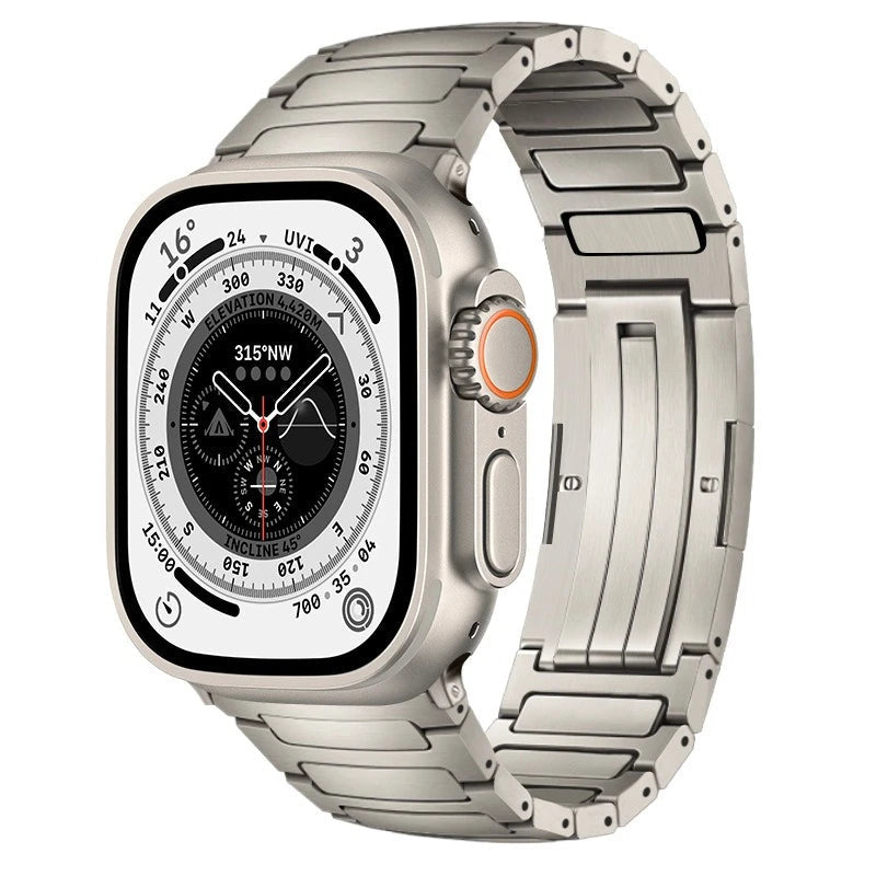 Elegant Titanium Alloy Strap for Apple Watch