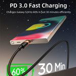 CABLETIME 60W Type-C to Type-C Quick Charge Cable