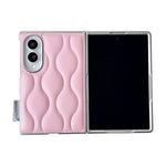 Premium Wave Texture Leather Protective Case for Samsung Galaxy Z Fold 8