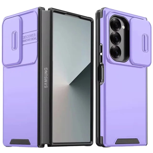 Samsung Galaxy Z Fold 6 Magnetic Case with Sliding Camera Protection