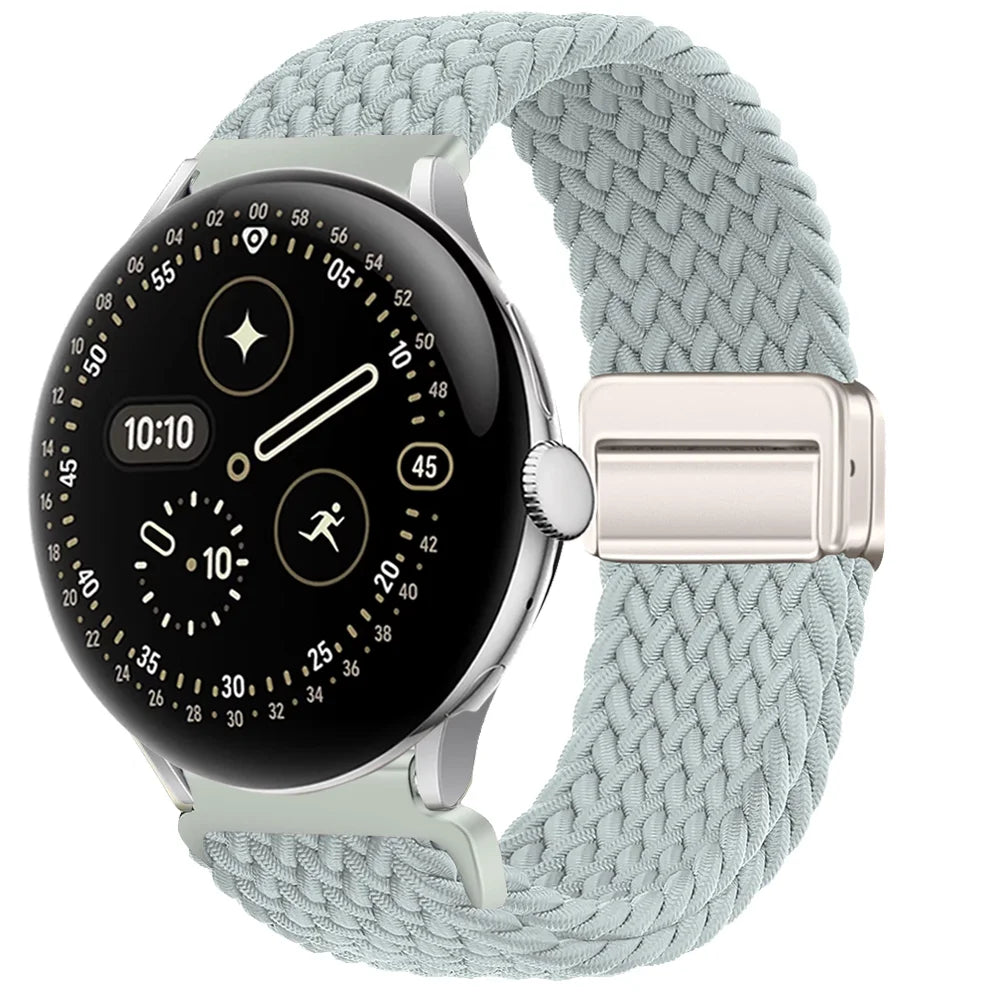 Breathable Nylon Braided Band for Google Pixel Watch 3