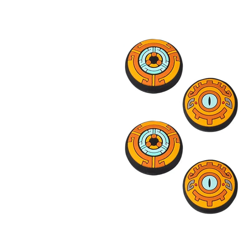4-Pack Cute Silicone Thumb Grip Caps for Nintendo Switch 2