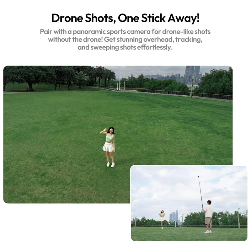 Ulanzi VL02 2.7M Carbon Fiber Extension Selfie Stick