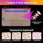 GOOJODOQ Tablet Case with Magic Keyboard for iPad Air (2024)