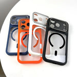 Translucent Acrylic MagSafe Case with Alloy Lens Bracket for iPhone 17 Pro & iPhone 17 Pro Max
