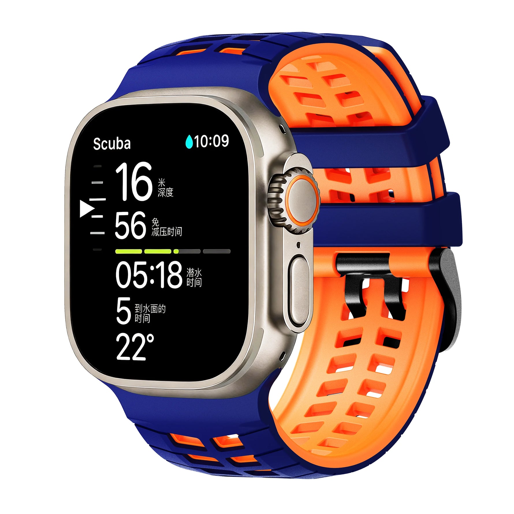 Perforated Silicone Sport Strap for Apple Watch