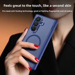 Premium Skin-Feel Magnetic Protective Case with Built-In Screen Protector for Samsung Galaxy Z Fold 8 Ultra