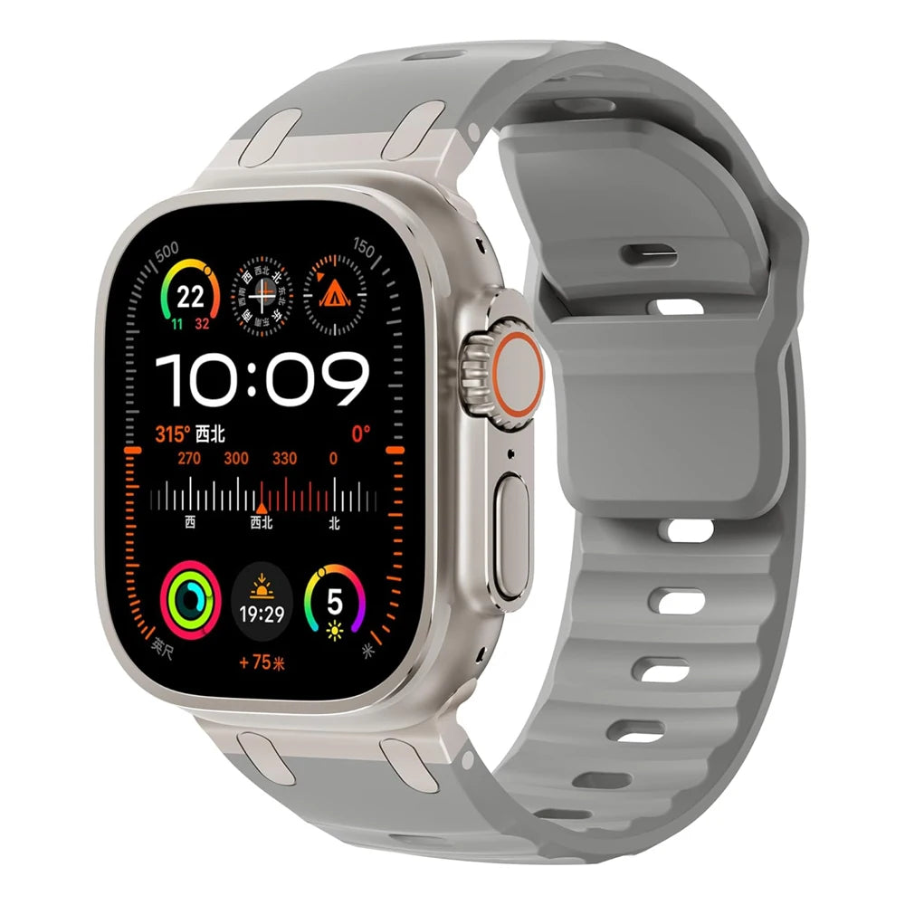 Premium Sport Silicone Strap for Apple Watch