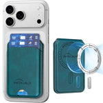 Magnetic Leather Stand Card Holder for iPhone