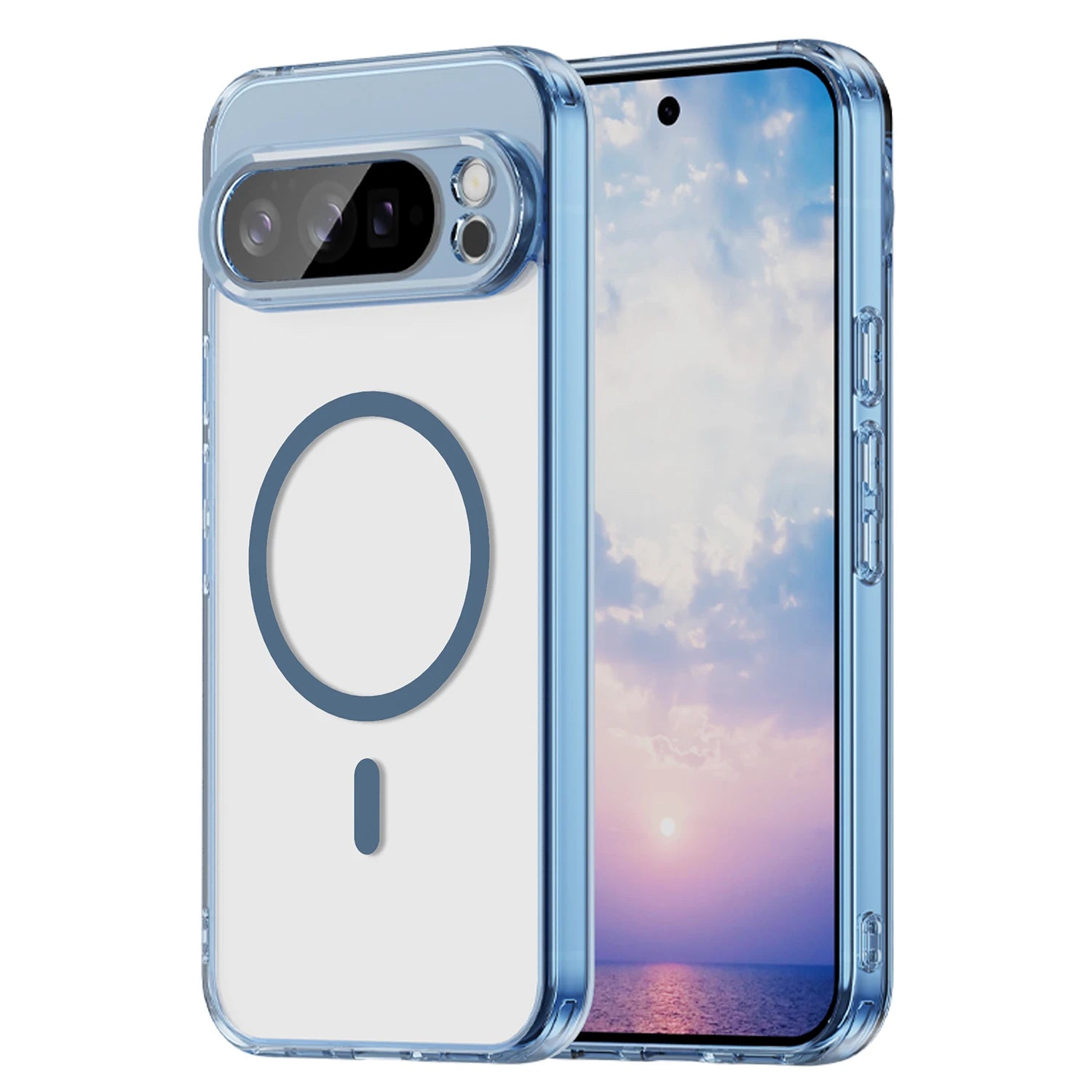 Premium Transparent Magnetic Case for Google Pixel 9 Series