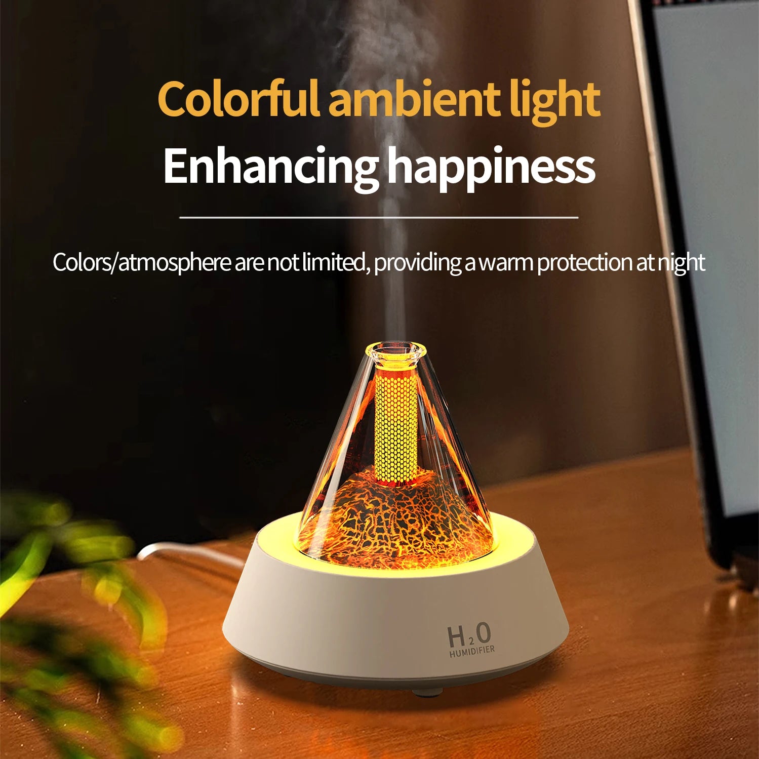 Mini Volcano Lava Aroma Diffuser