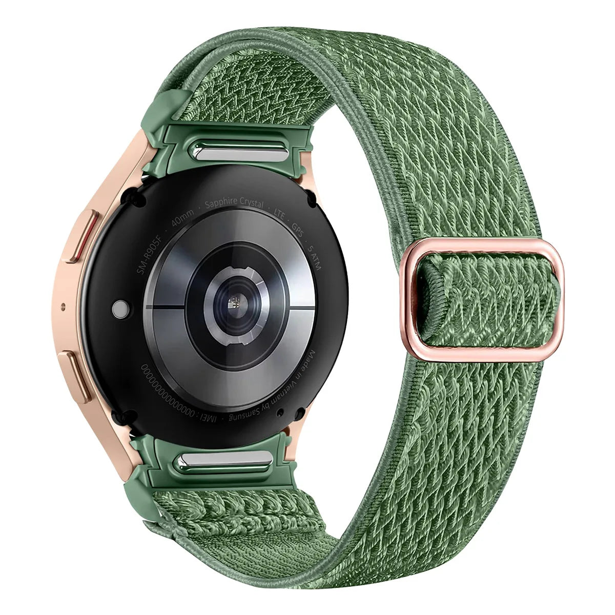 Elastic Nylon Wave Pattern Sport Band for Samsung Galaxy Watch 7