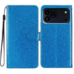 Glitter Magnetic Cards Slot Leather Wallet Case For iPhone 17 Series