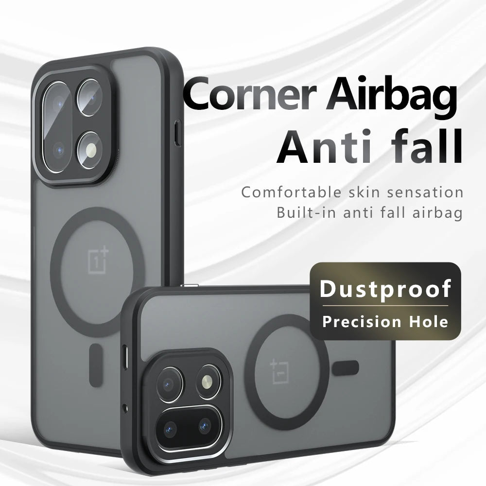 OnePlus 15 Translucent Matte Magnetic Case
