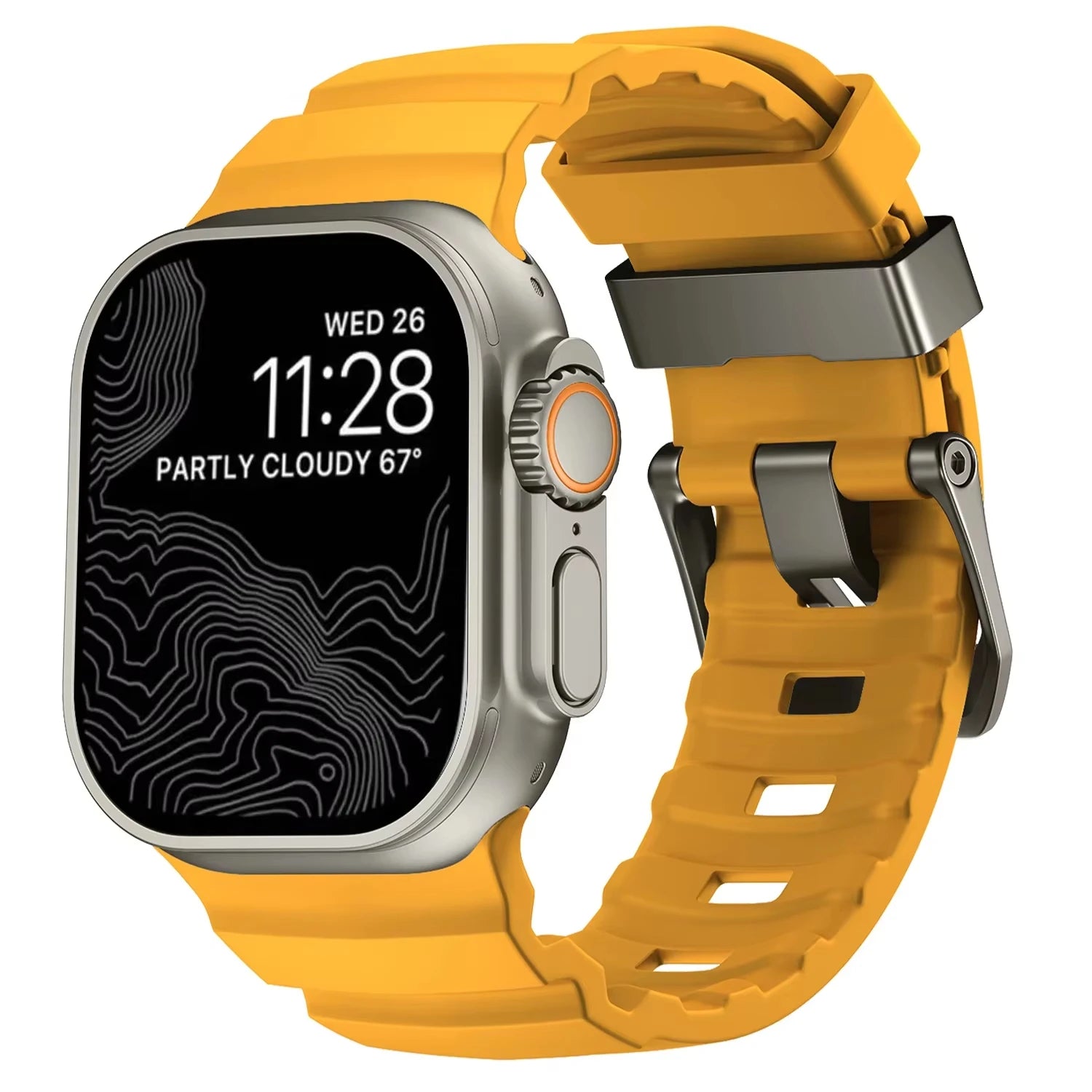 Premium Sport Silicone Band for Apple Watch