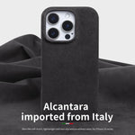 Luxury Alcantara MagSafe Case for iPhone 16 Series