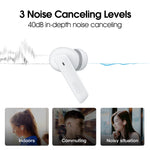 QCY HT05 40dB Active Noise Cancellation Earbuds