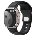 Perforated Silicone Sport Band with Ventilation Holes for Apple Watch