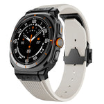 Hybrid Stainless Steel and Silicone Band for Samsung Galaxy Watch Ultra and Samsung Galaxy Watch Ultra (2025)