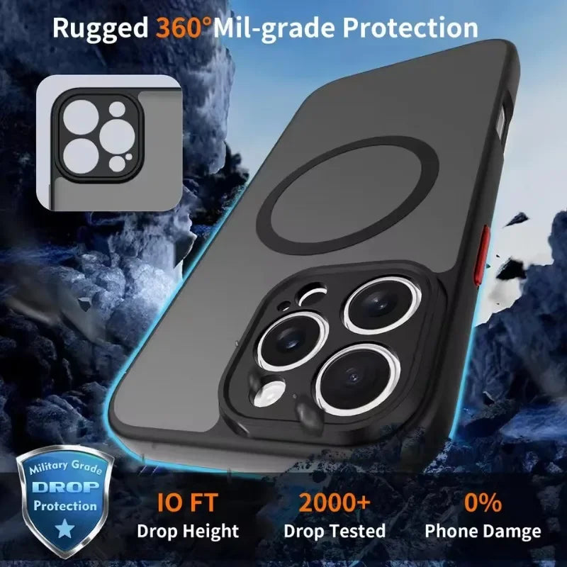 MagSafe-Compatible Matte Case for iPhone 17 Series