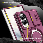 Protective Case with Rotating Magnetic Ring for Samsung Galaxy Z Fold 8