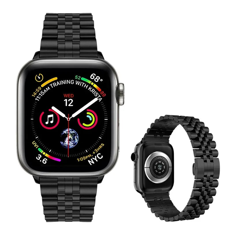 Premium Stainless Steel Metal Strap for Apple Watch