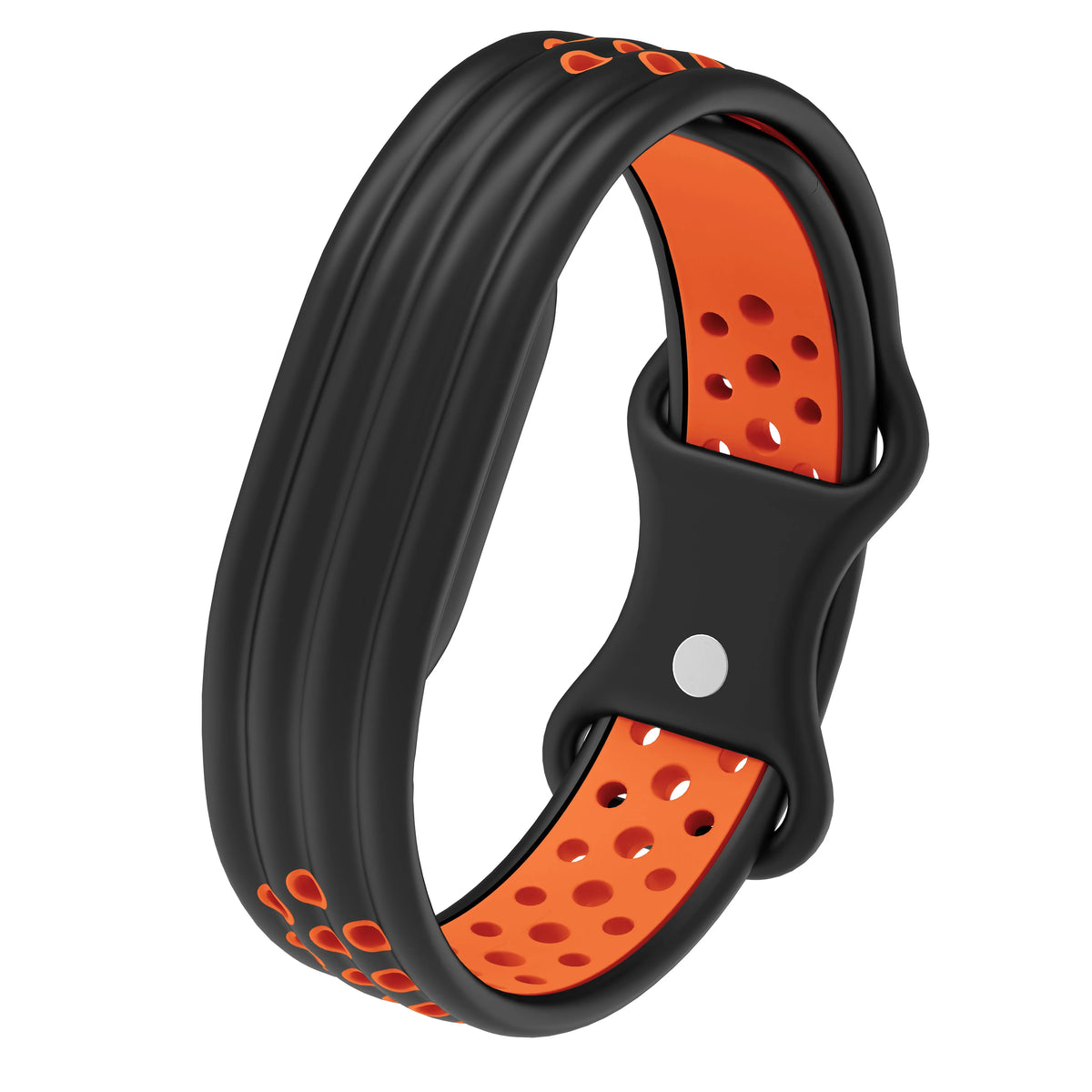 Perforated Silicone Band For Google Fitbit Air