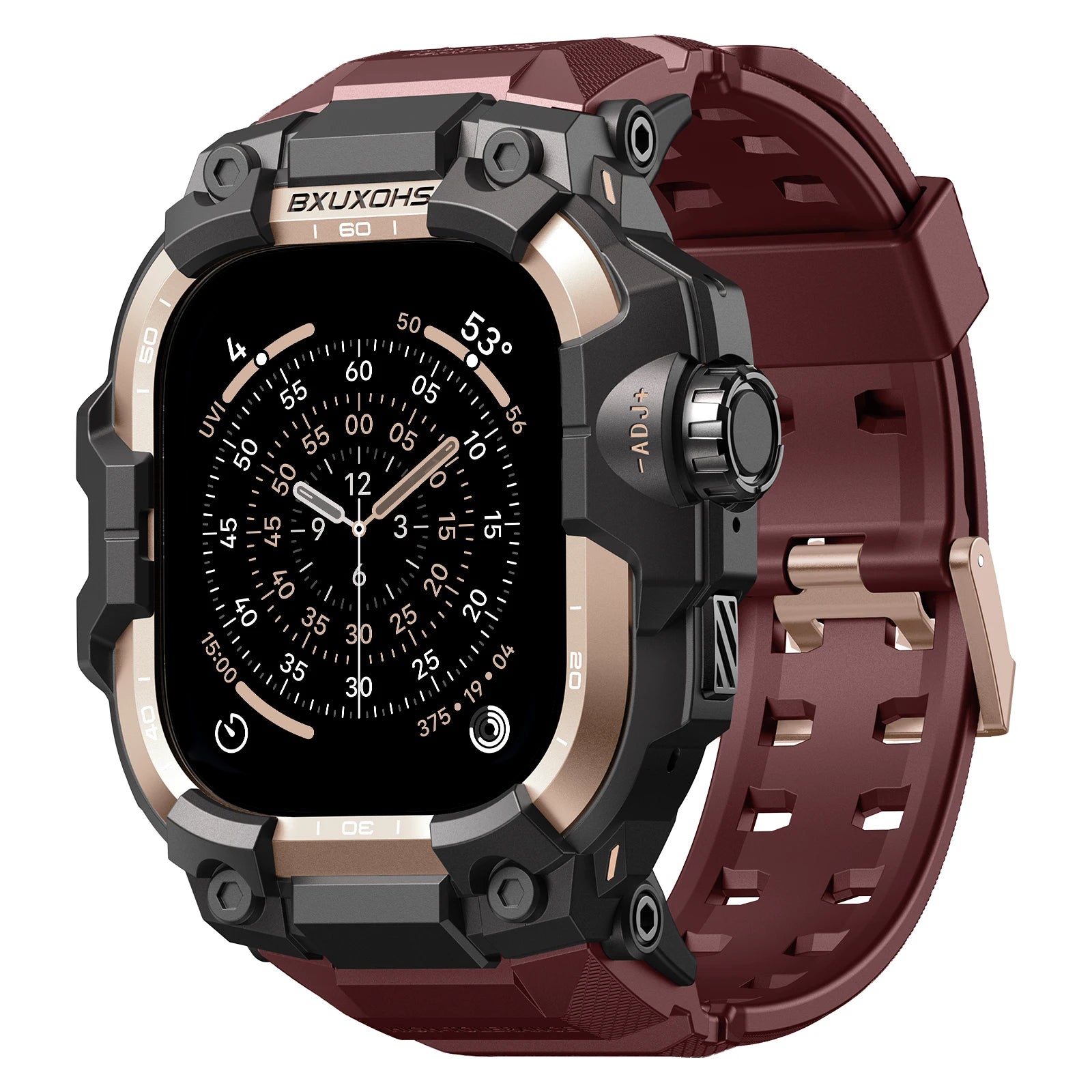 Tactical Protective Case with Band for Apple Watch