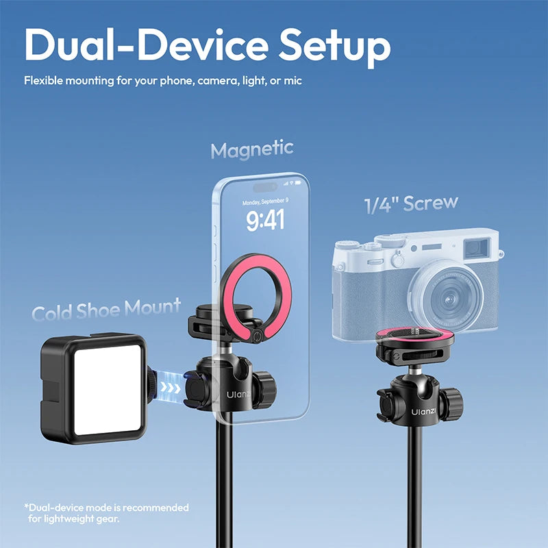 Ulanzi MT-44 M Magnetic Selfie Stick Tripod