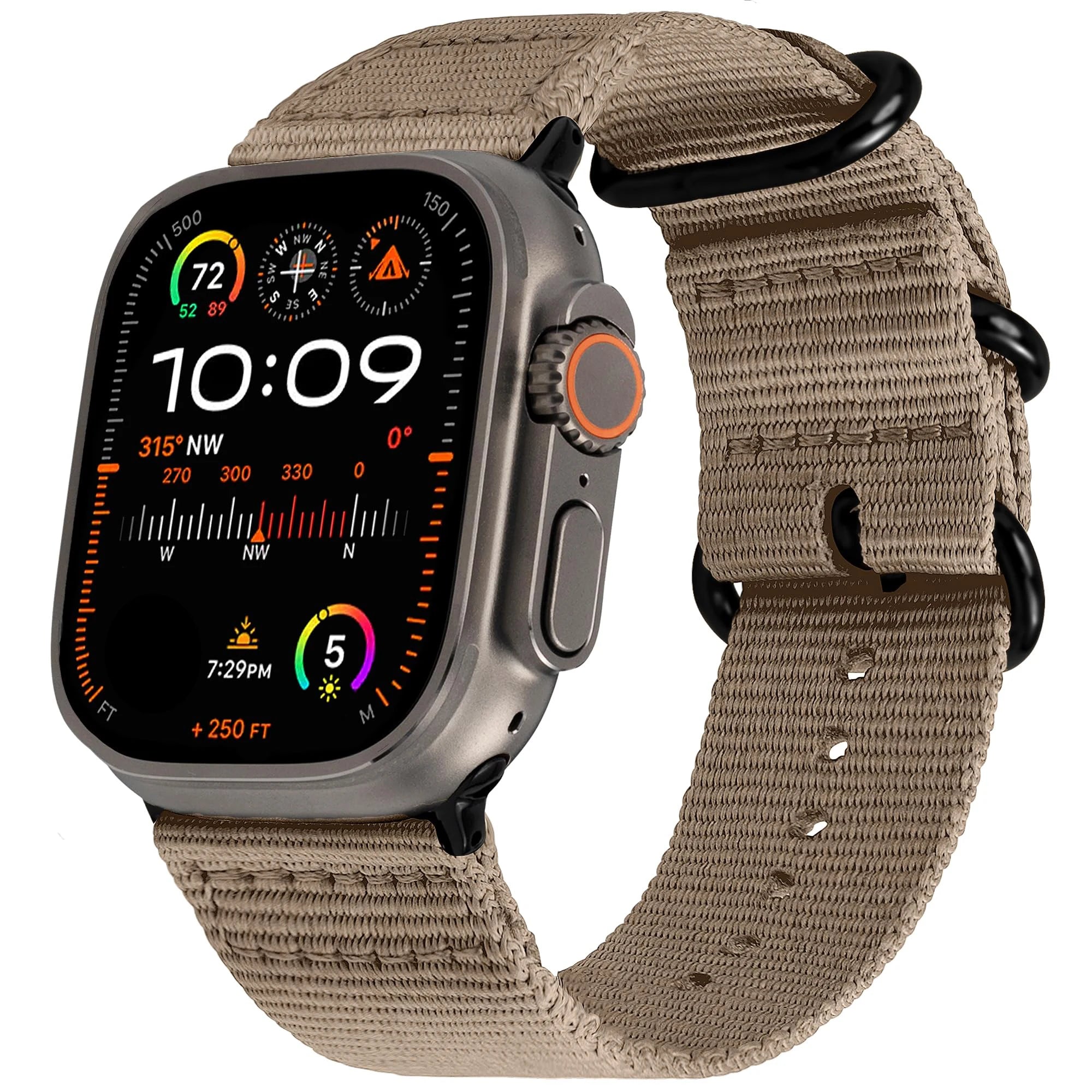 Lightweight Woven Nylon Strap for Apple Watch