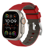 Dual Color Silicone Strap for Apple Watch
