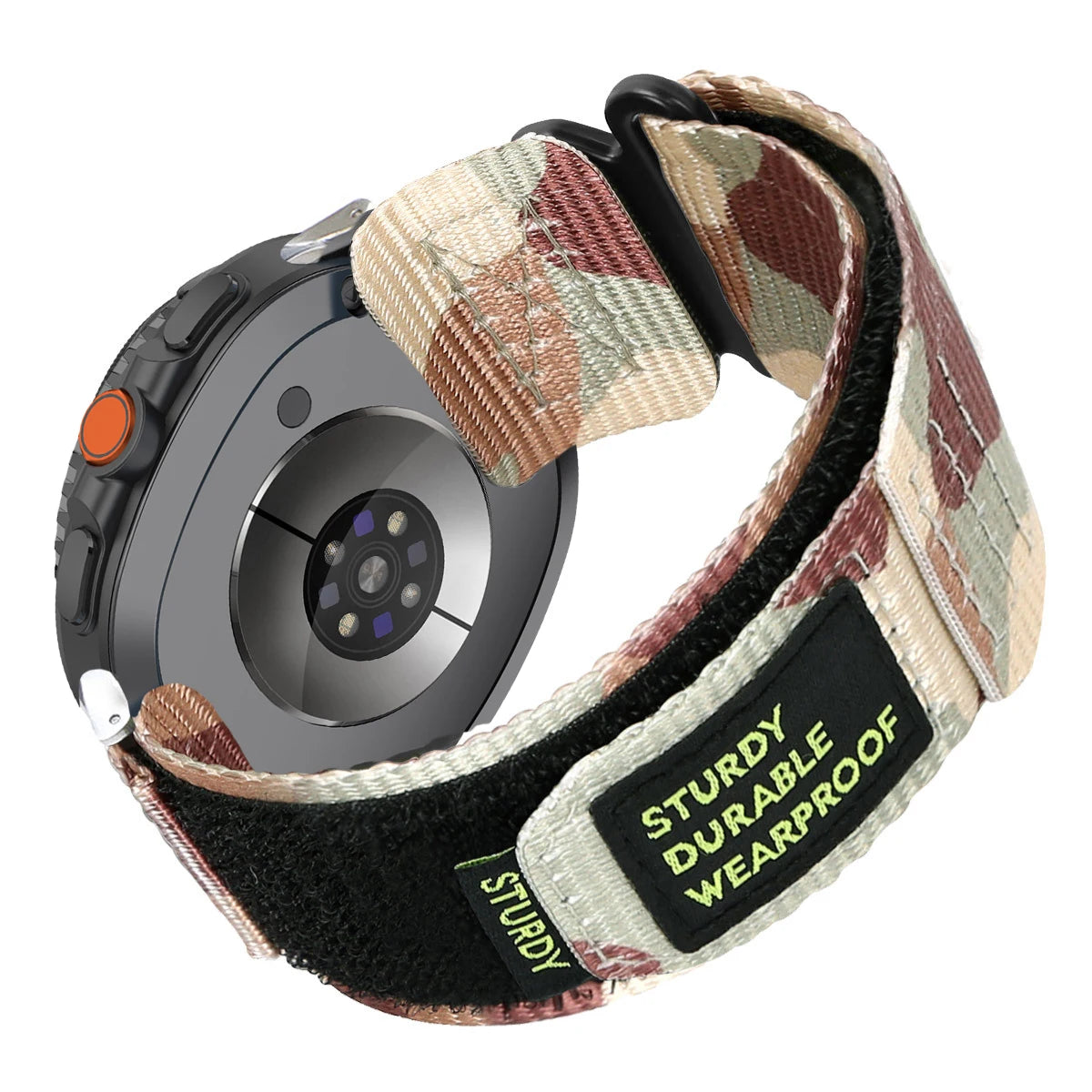 Breathable Sport Nylon Watchband for Samsung Galaxy Watch 8 & Galaxy Watch 8 Classic