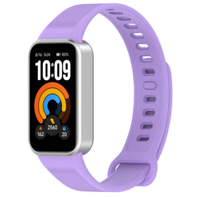 Silicone Ribbed Band with Adjustable Buckle for Xiaomi Smart Band 11 Active