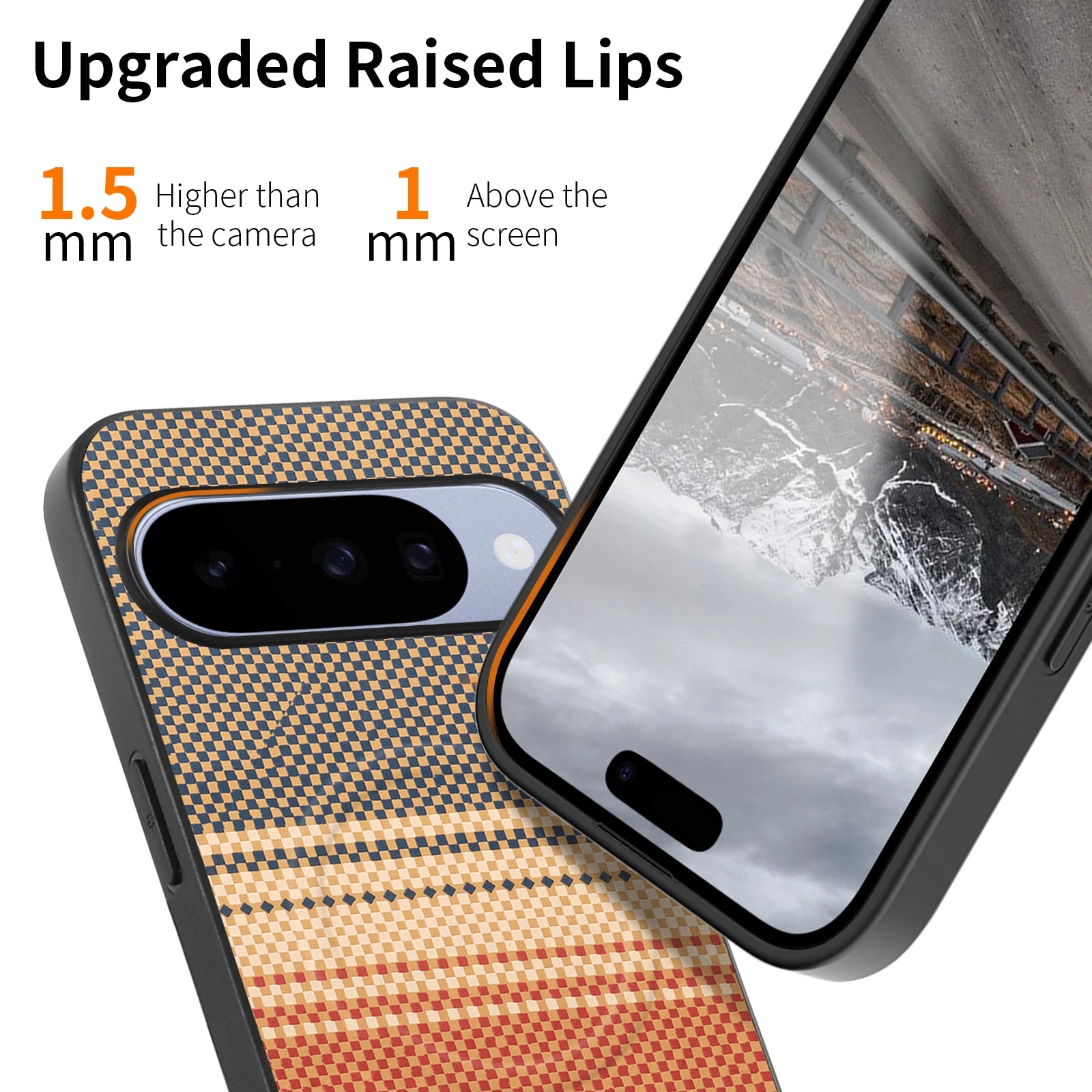 Luxury Carbon Fiber Magnetic Case for Google Pixel 10 Series