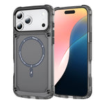 Armor Shockproof MagSafe Case with TPU Frame & Translucent Acrylic Back for iPhone 17 Series