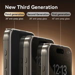 Anti-Spy Privacy Glass Screen Protector for iPhone 17 Series