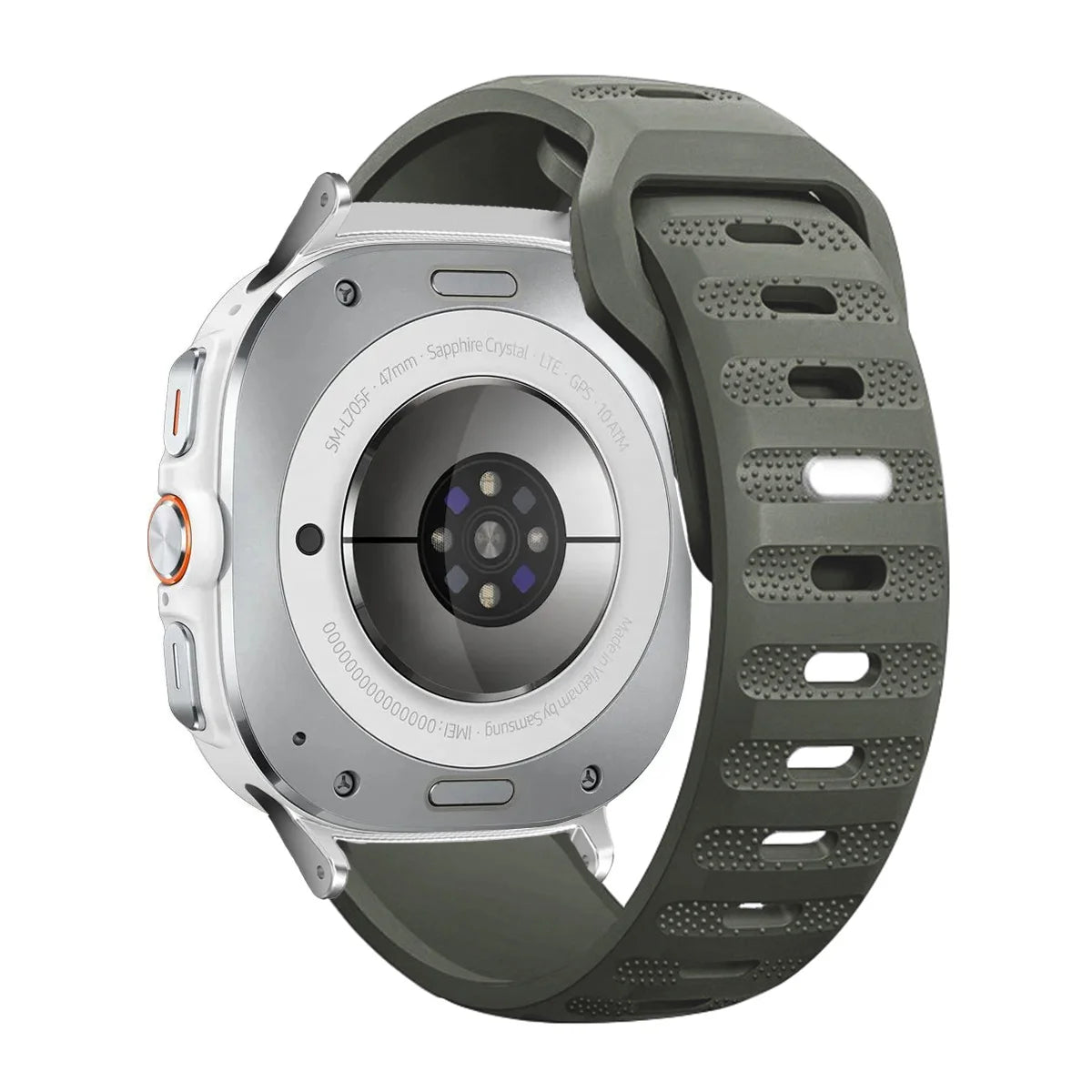 Silicone Sport Wristband for Samsung Galaxy Watch Ultra and Samsung Galaxy Watch Ultra (2025)