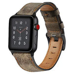 Classic Retro Cow Leather Strap for Apple Watch