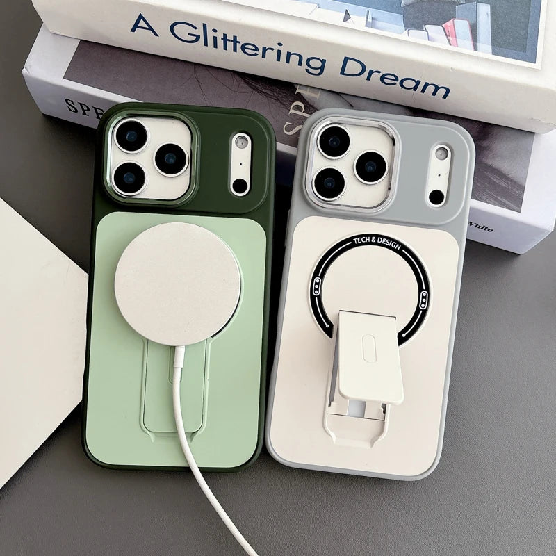 MagSafe Compatible Hard PC & TPU Case for iPhone 17 Series