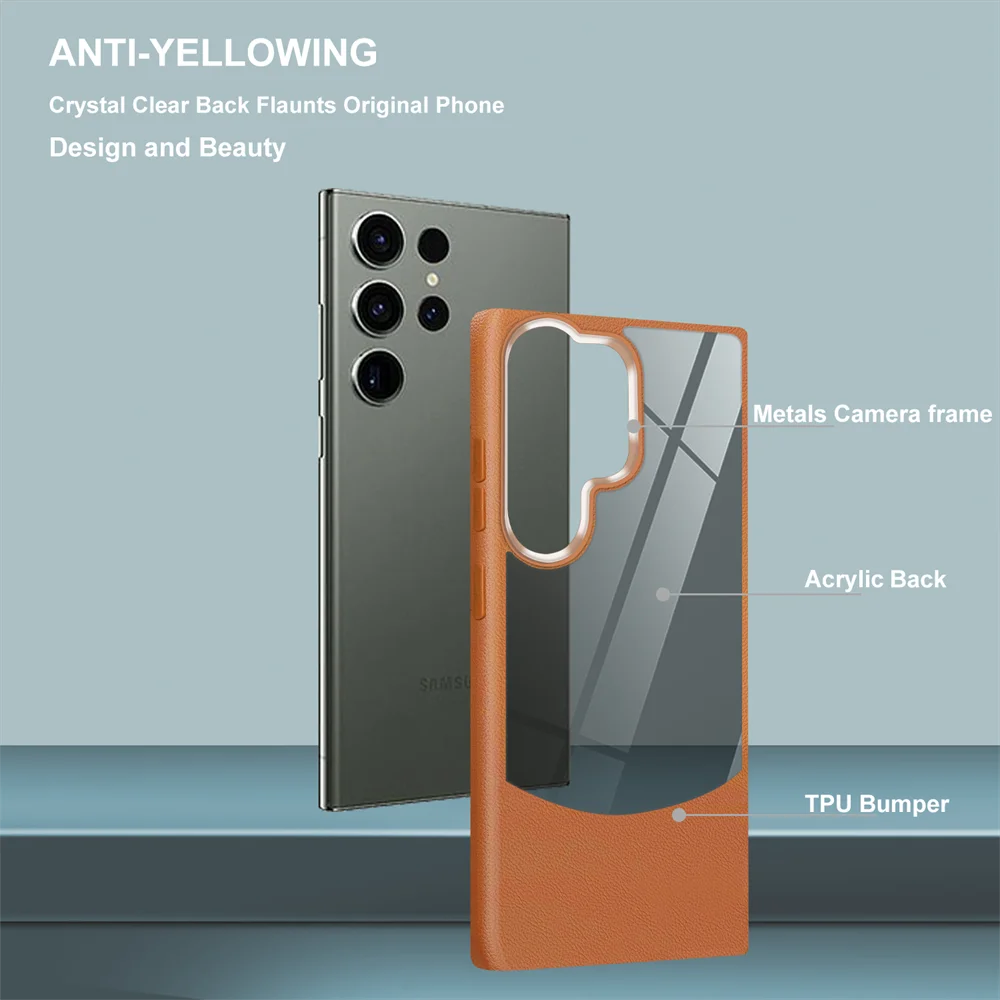 Hybrid Clear Armor Shockproof Case for Samsung Galaxy S25 Series