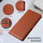 Protective Flip Wallet Case for Samsung Galaxy S24 Series