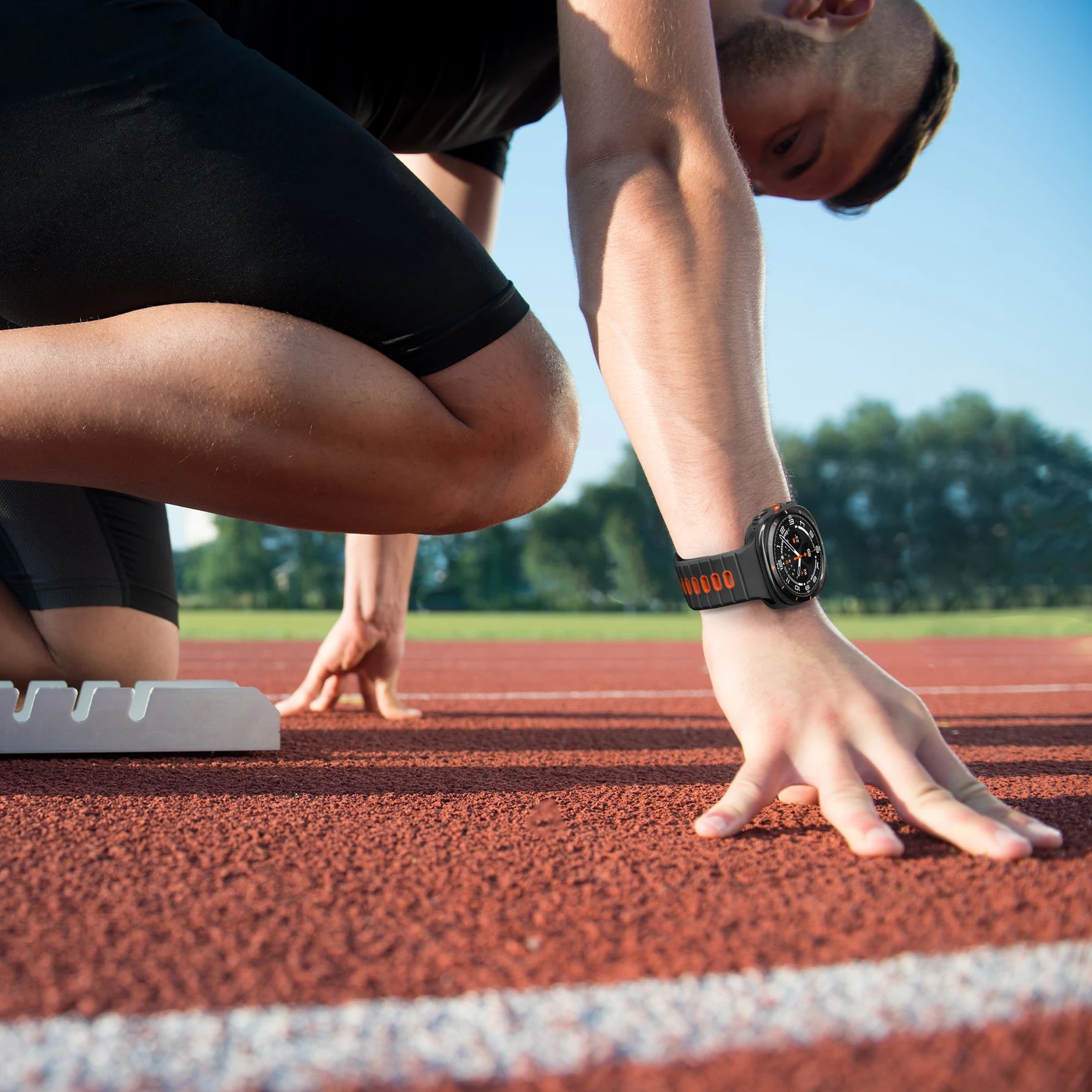 Sport Silicone Straps for Samsung Galaxy Watch Ultra and Samsung Galaxy Watch Ultra (2025)